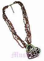ethnic necklace - click here for large view